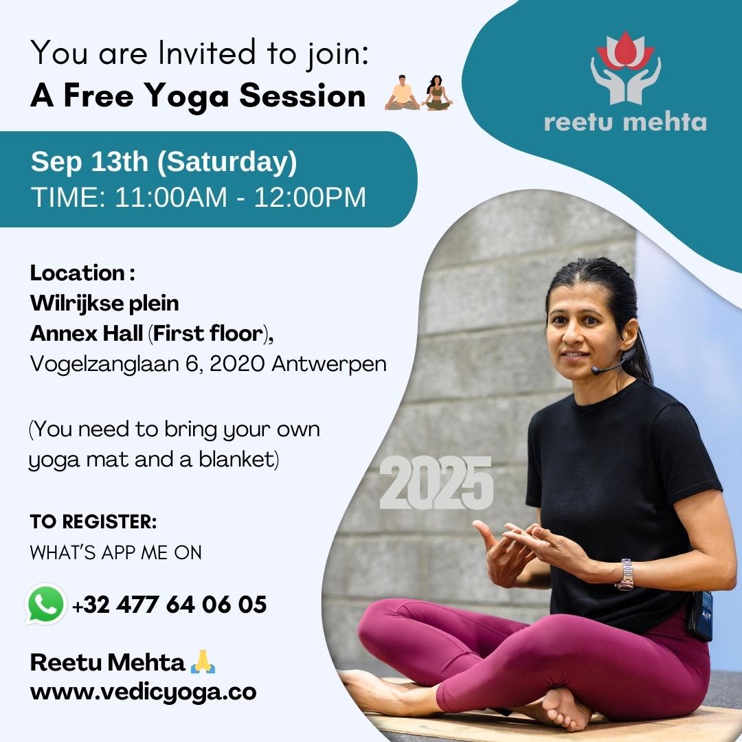 VEDIC YOGA by REETU MEHTA