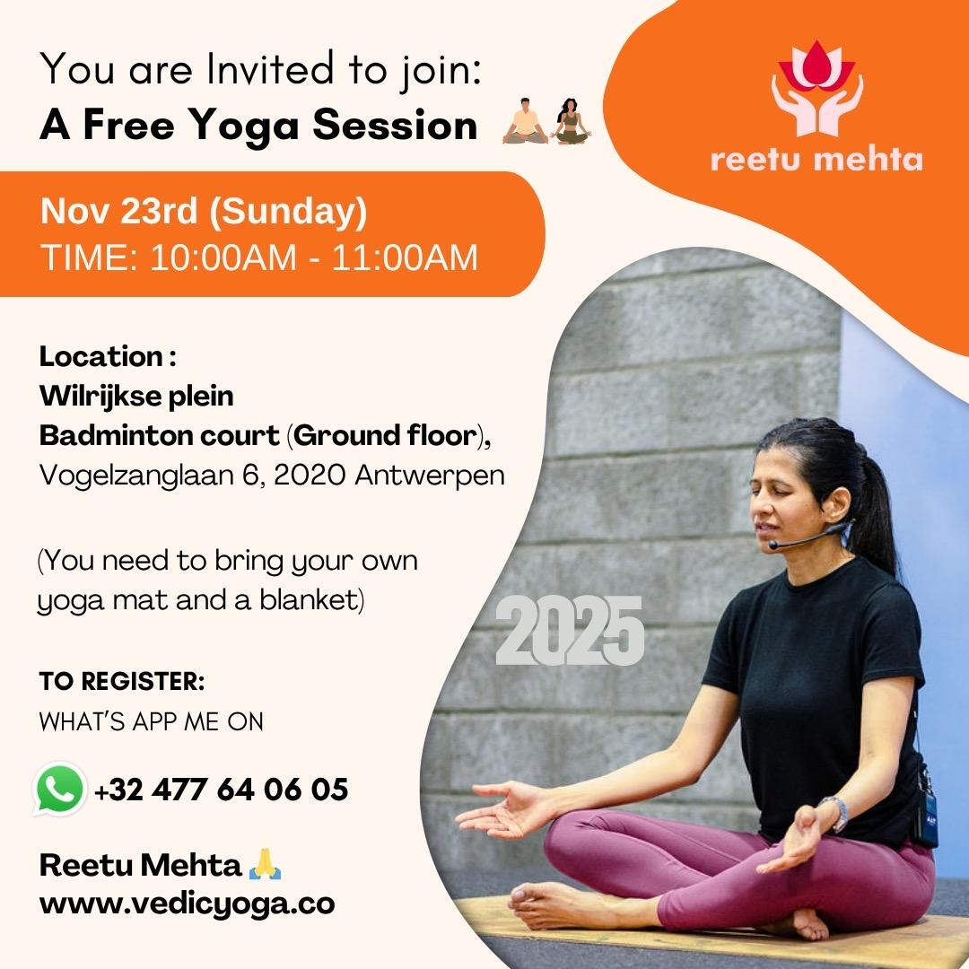 VEDIC YOGA by REETU MEHTA